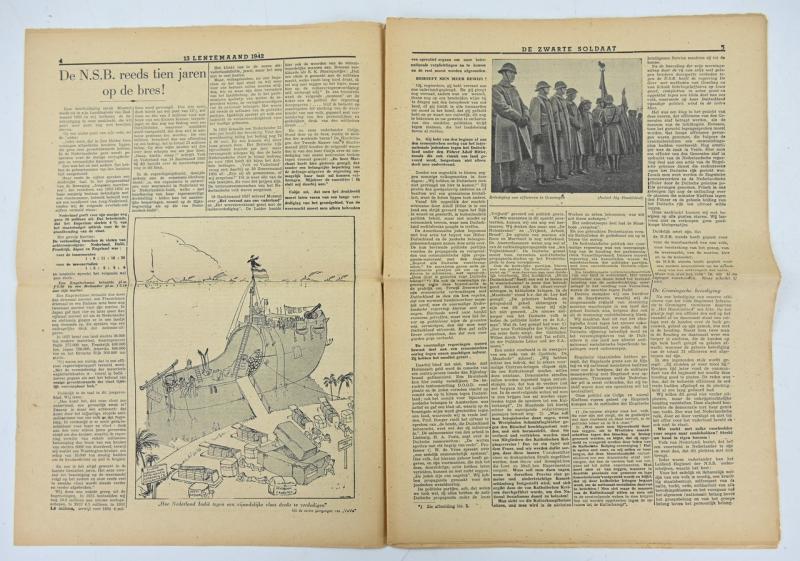 Dutch SS Magazine 'De Zwarte Soldaat' 1942