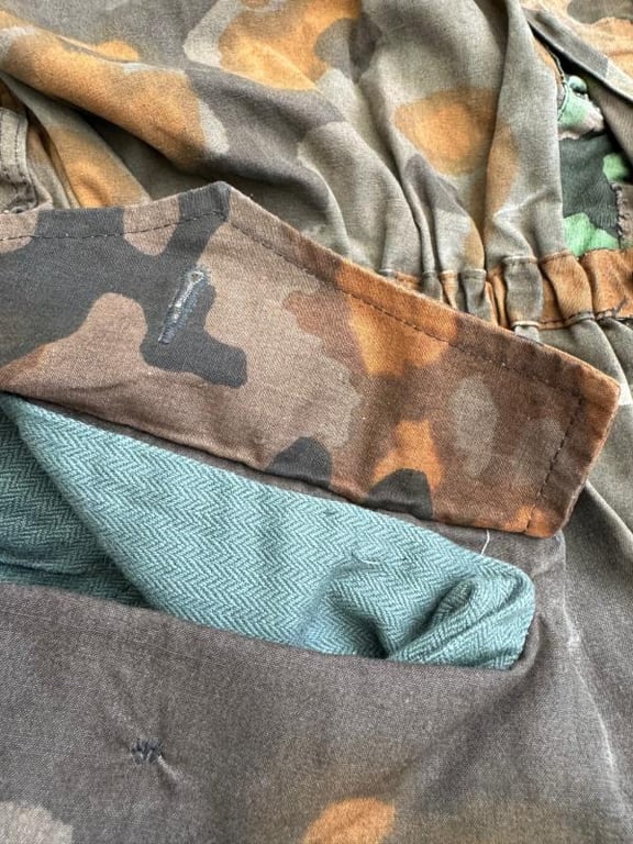 Waffen SS M42 Planetree 1/2 smock, field modified!