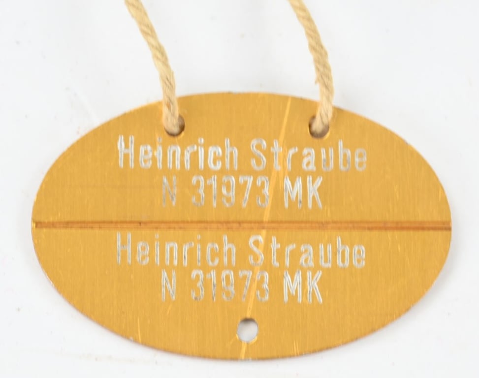 German KM Dog-Tag with Chain