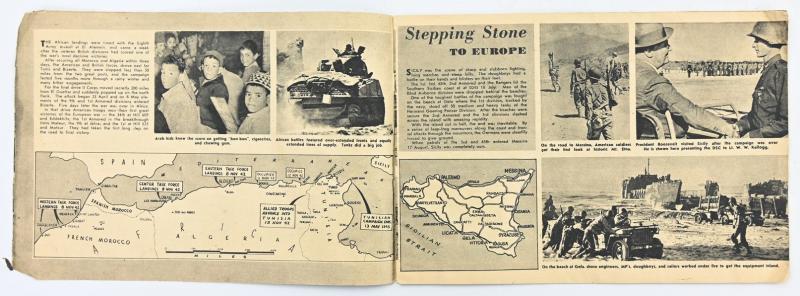 US WW2 Booklet 'Mission Accomplished'