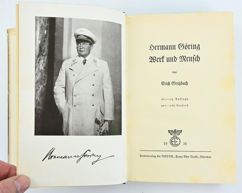 German Book Hermann Göring - Werk und Mensch