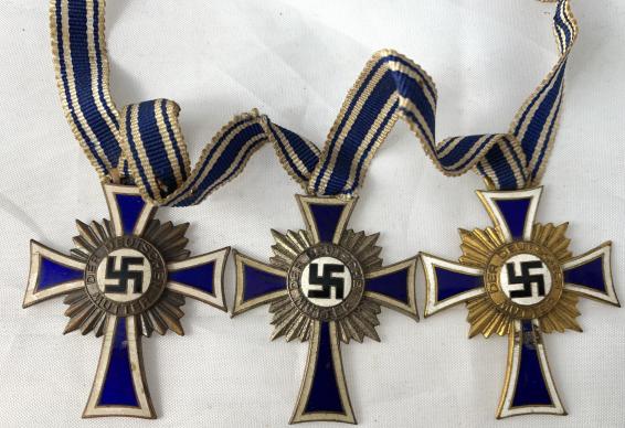 Mothers Cross in Bronze, Silver and Gold