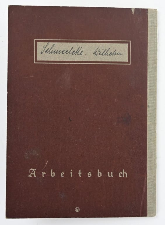 German Third Reich Workerspass