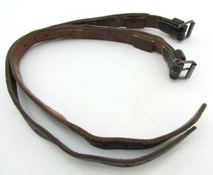 Wehrmacht Zeltbahn Straps – Matching Pair – Maker...