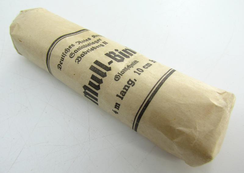Deutsches Rotes Kreuz (DRK) bandage ( Mull-Binde )