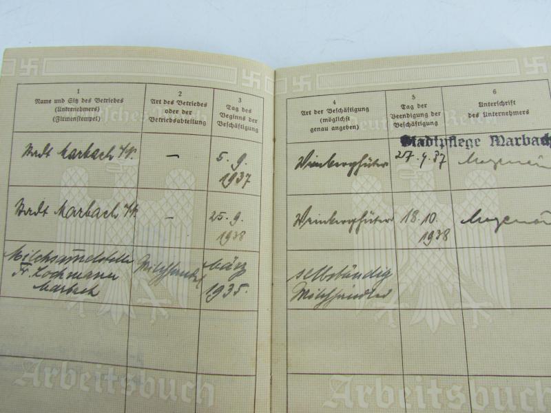 German Arbeitsbuch 1st pattern