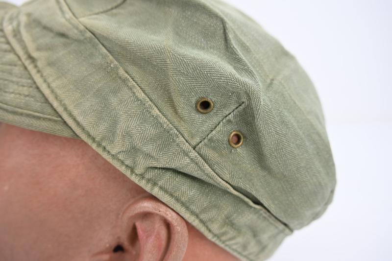 US WW2 Army HBT Long Bill cap