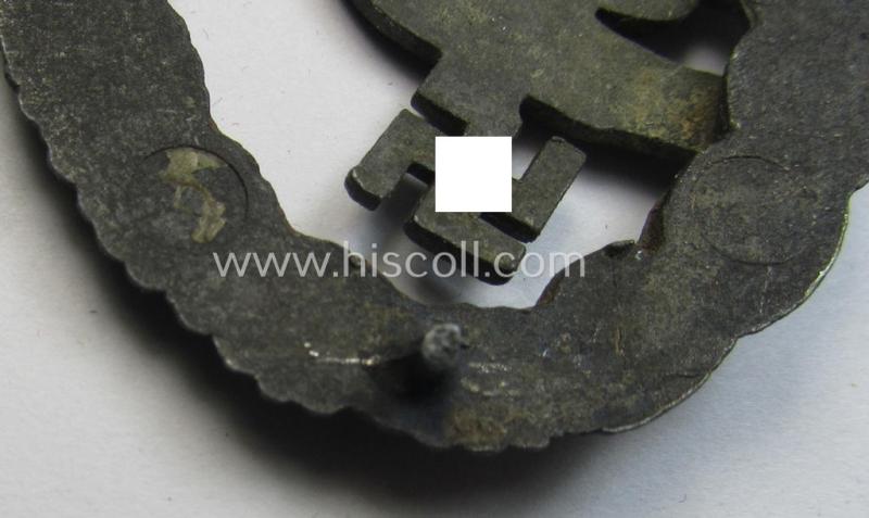 Regrettably incomplete, WH (Luftwaffe) 'Fallschirmschützen-Abzeichen' by the 'Assmann & Söhne'-company