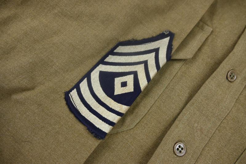 US WW2 Wool Shirt 43rd Infantry Division