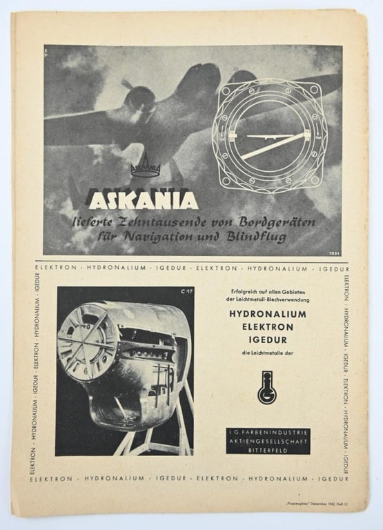 German LW Magazine 'Flugzeugbau'