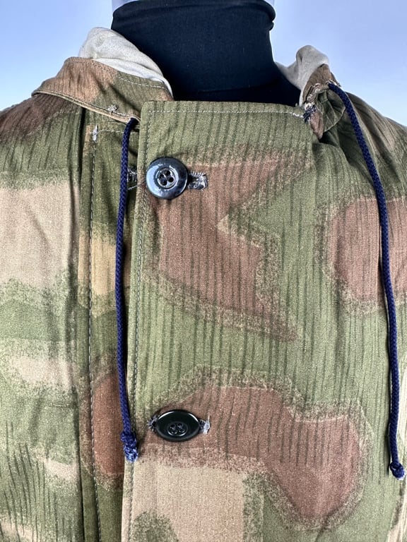 Wehrmacht non-reversible winter parka in "sumpf tarn" (mint)