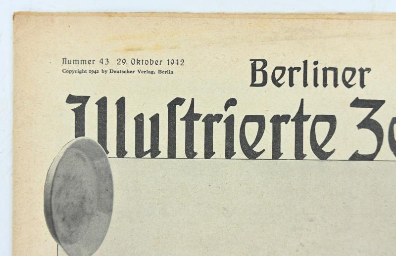 German Berliner Illustrierte Zeitung Newspaper 1942