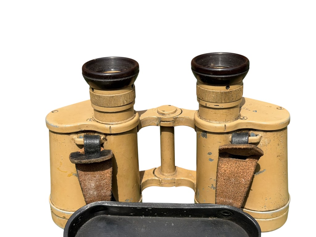 Wehrmacht Tan 6x30 Binoculars