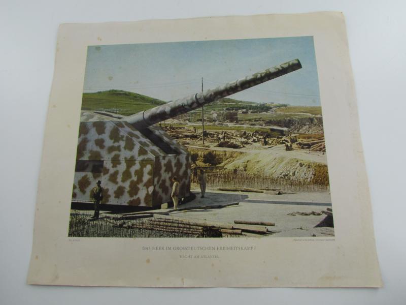 German.Printed Photo,”Das Heer Im Grossdeutschen Freiheitskampf