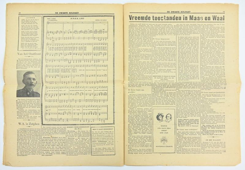 Dutch SS Magazine 'De Zwarte Soldaat' 1942