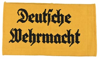 German Wehrmacht Armband