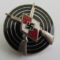 Hitler Youth ( HJ ) Shooting Badge 'RZM...