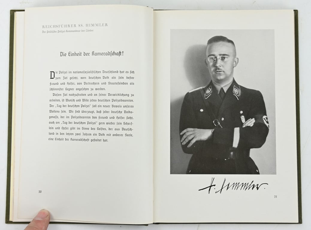 German Book Tag der deutschen Polizei 1934