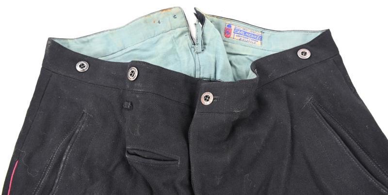 German Third Reich Firefighter Dress Trousers