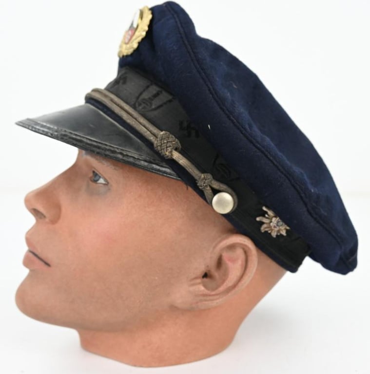 German Kyffhauserbund Crusher Visor Cap