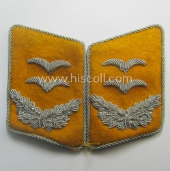Pair of WH (LW) officers'-type collar-patches (ie. 'Kragenspiegel')...
