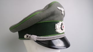 Stonemint doeskin Panzergrenadier Schirmmütze