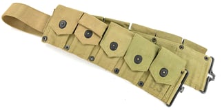 US WW2 M1 Garand Ammo Belt 1943