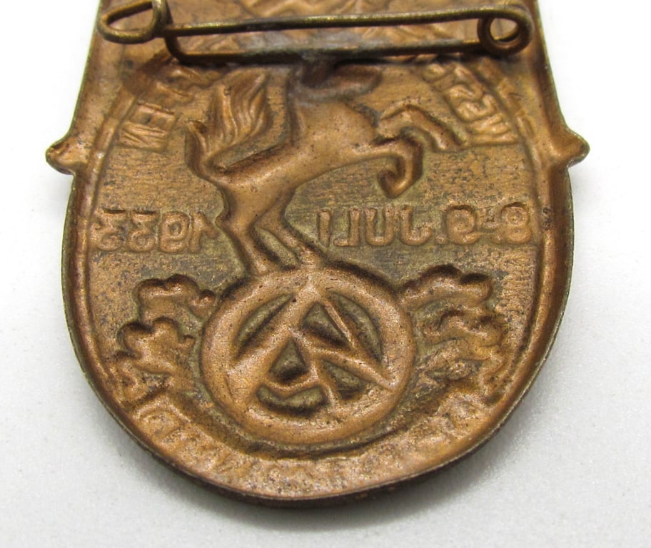 SA Westfalen Treffen 8.-9. Juli 1933 Dortmund Tinnie