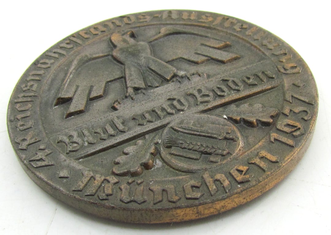 Blut und Boden München 1937 Ungesalzene Butter plaque