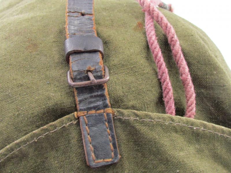 WH/SS M44 backpack with webbing carrying straps