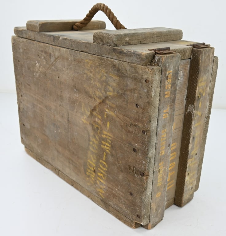 US WW2 60mm Mortar Rounds Ammo Box