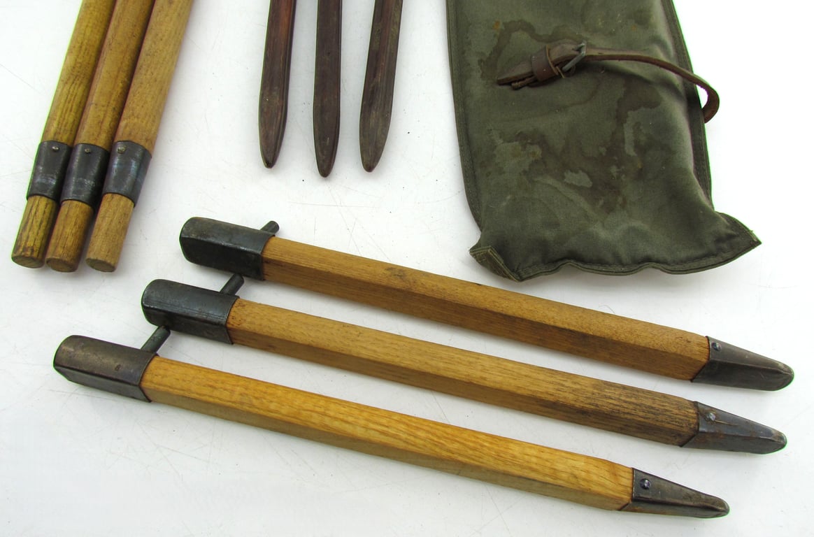 Shelter Quarter Equipment (Zeltbahn Ausrüstung) with "Teno" Stamp