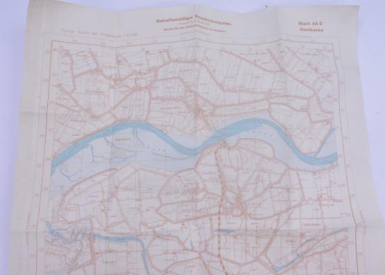 German Roadmap 'Oostkerke' 1941