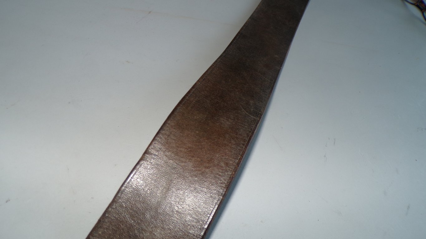 Late war Luftwaffe leather combat belt