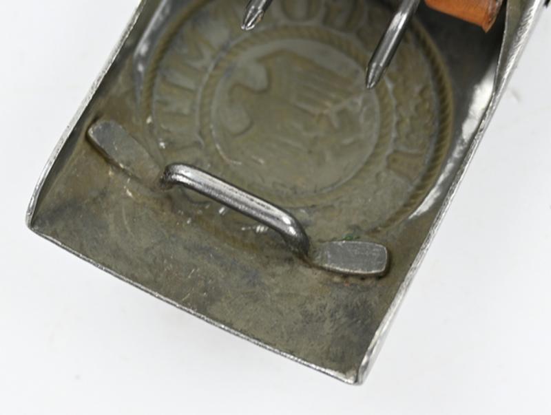 German WH Beltbuckle with Tab 'E.Schneider'