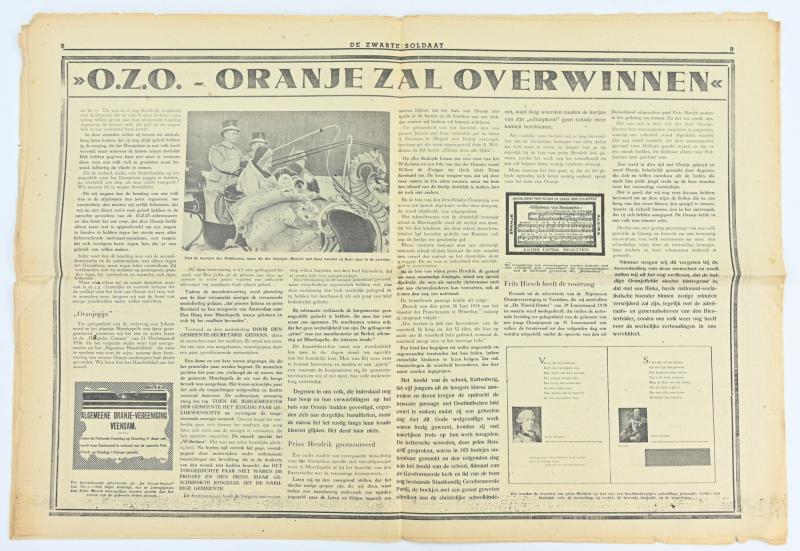 Dutch SS Magazine 'De Zwarte Soldaat' 1942