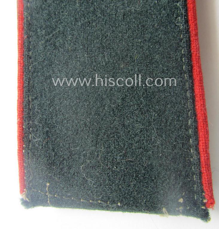 Single, pre- (ie. early-) war-period WH (Heeres) so-called: 'M36 o. 40'-pattern, EM-type shoulderstrap as was intended for - and with certainty worn by! - a: 'Soldat eines (Sturm)Artillerie Abts. o. Rgts.'