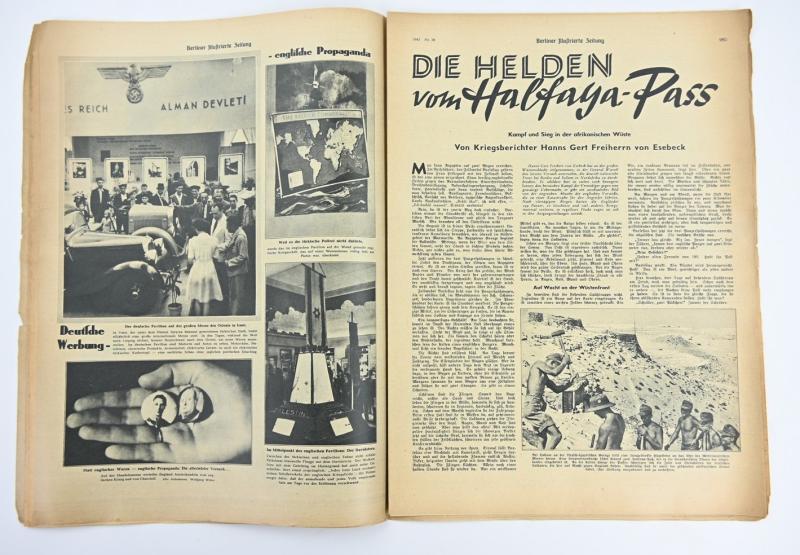 German Berliner Illustrierte Zeitung Newspaper 1941