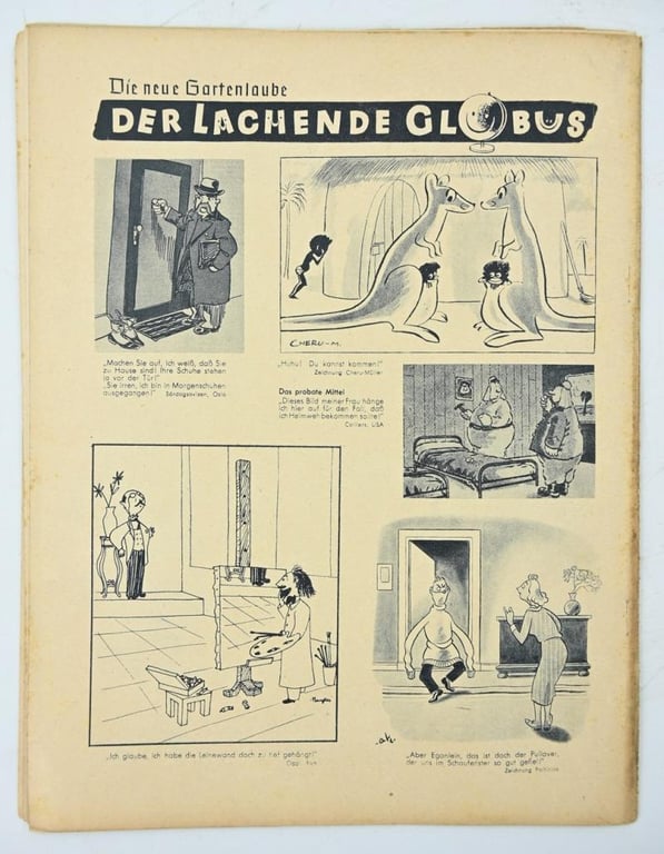 German Magazine  'Die Neue Gartenlaube' 27 November 1940