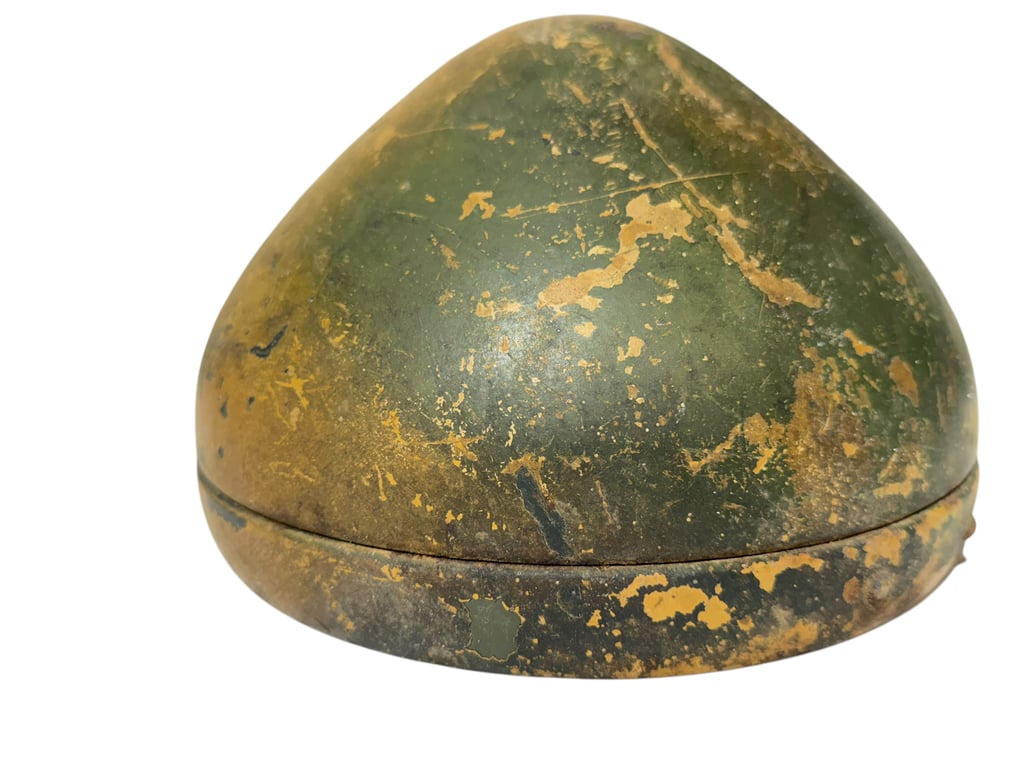 German WWII Camouflaged Headlight