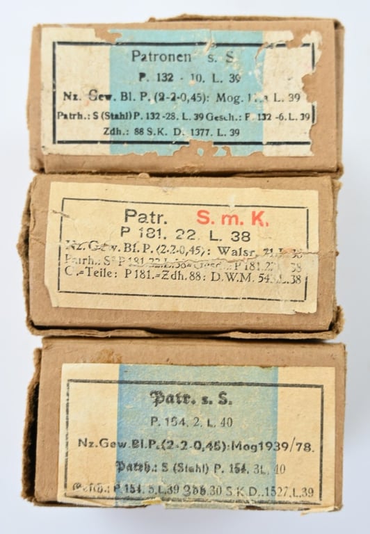 German WH Ammo Boxes