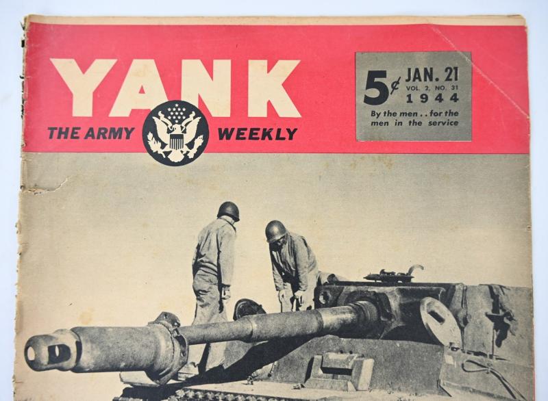 US WW2 Yank Magazine January 21st, 1944.