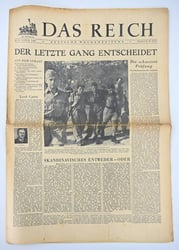 German Newspaper “Das Reich” May 1944
