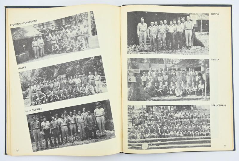 US WW2 History Book of the 60th Seabees