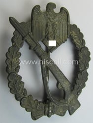 'Infanterie Sturmabzeichen in Silber' (or: silver-class infantry-assault-badge ie....