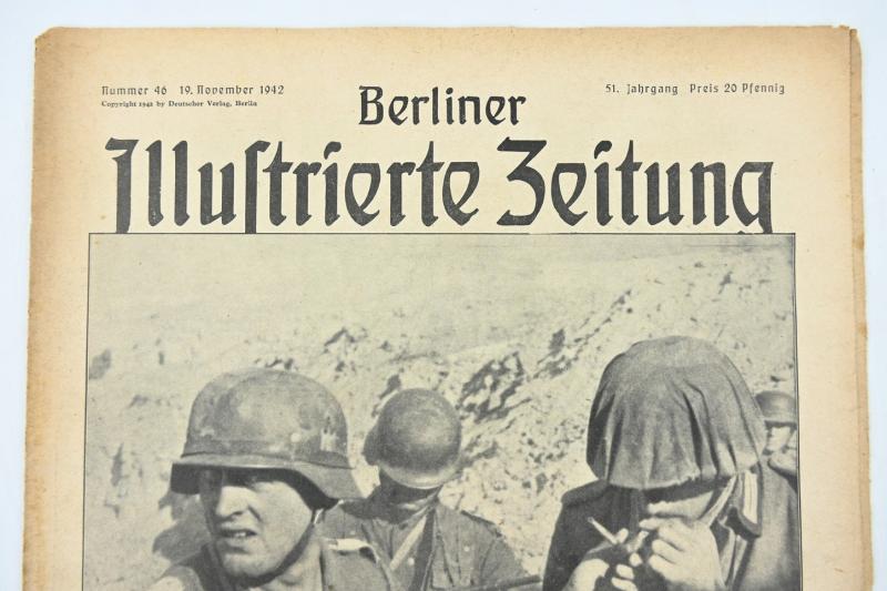 German Berliner Illustrierte Zeitung Newspaper 1942