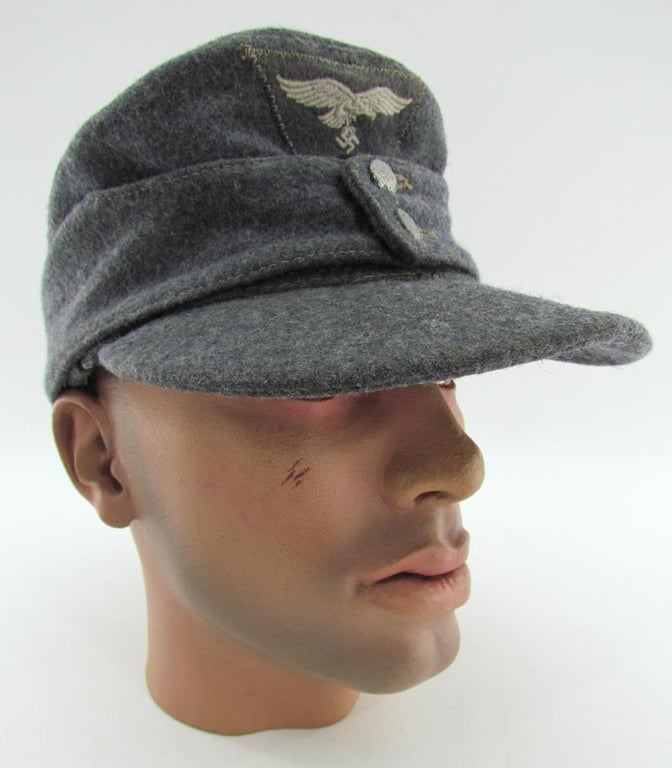 Luftwaffe Wool M43 EM/NCO Cap RB Numbered and dated 03-45