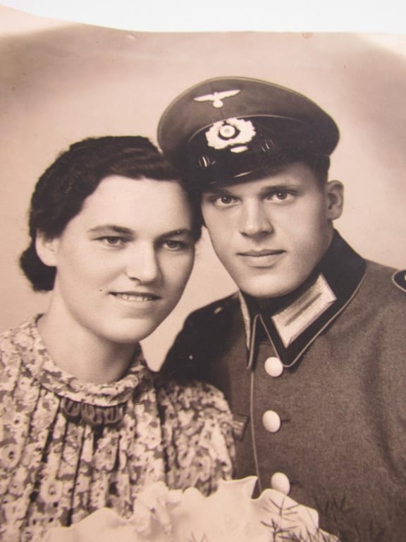 Photo German Forestry Member With his Wife