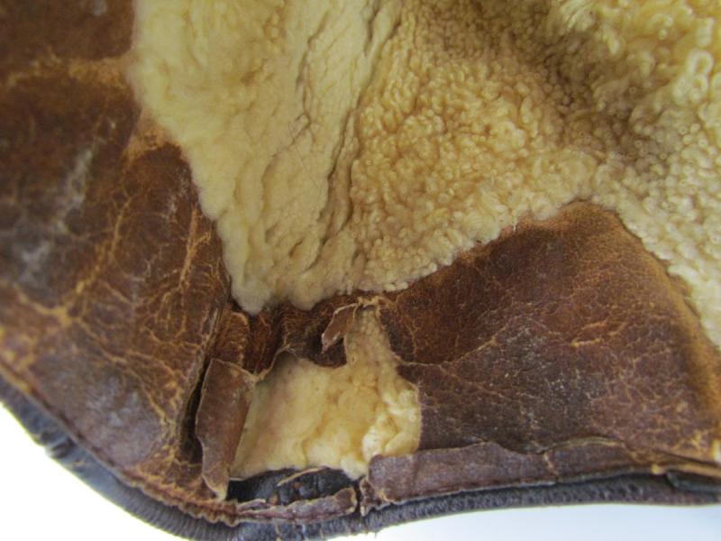 Luftwaffe FK33 Flight Crews Leather Winter Helmet