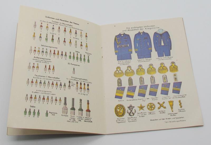 “Deutsche Uniformen” – Early Edition Color Reference Booklet